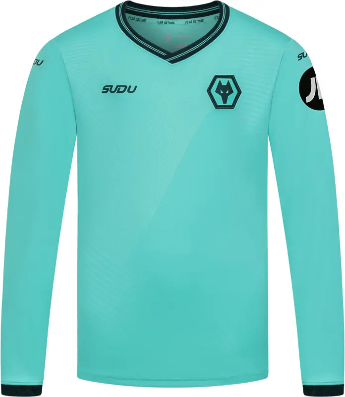 Wolverhampton Wanderers Shirts Store | Wolverhampton Wanderers A 2025-26 Wolves Away Shirt – Junior – LS GOMES 8 Shirts